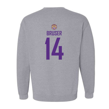 LSU - NCAA Women's Soccer : Annaleigh Bruser - Generic Shersey Crewneck Sweatshirt-1