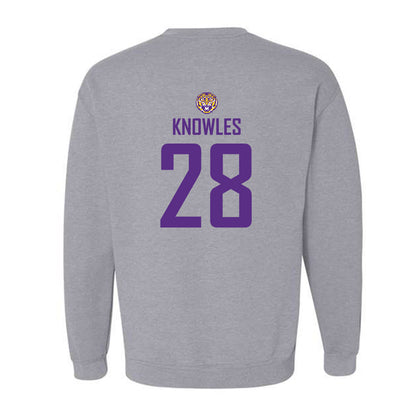 LSU - NCAA Women's Soccer : Brielyn Knowles - Generic Shersey Crewneck Sweatshirt-1