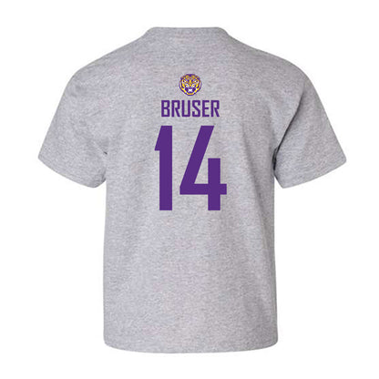 LSU - NCAA Women's Soccer : Annaleigh Bruser - Generic Shersey Youth T-Shirt-1
