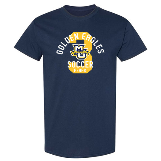 Marquette - NCAA Men's Soccer : Rio Pehar - Classic Fashion Shersey T-Shirt-0