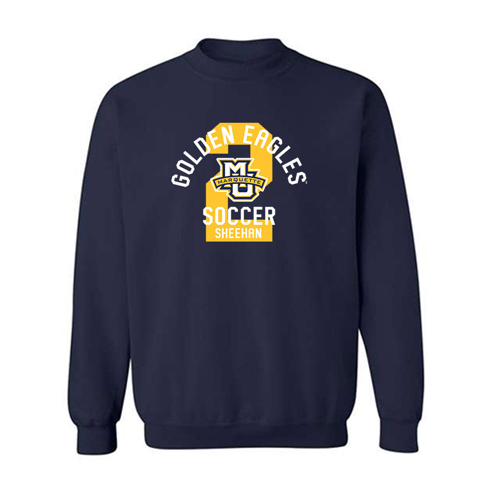 Marquette - NCAA Women's Soccer : Kaylie Sheehan - Classic Fashion Shersey Crewneck Sweatshirt-0