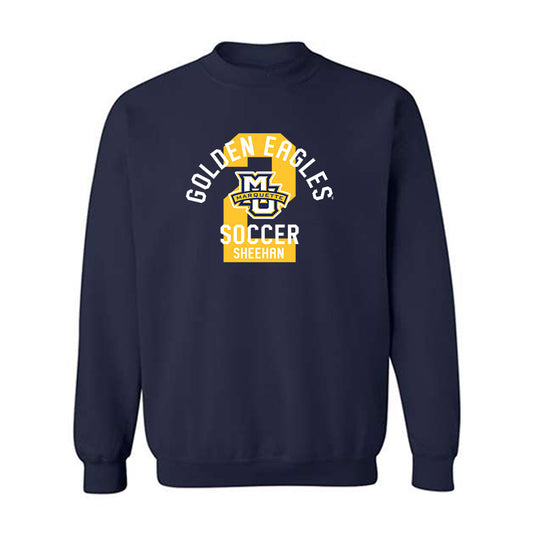 Marquette - NCAA Women's Soccer : Kaylie Sheehan - Classic Fashion Shersey Crewneck Sweatshirt-0