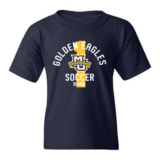 Marquette - NCAA Men's Soccer : Marten Brink - Classic Fashion Shersey Youth T-Shirt-0