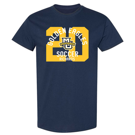 Marquette - NCAA Men's Soccer : Bryce Richards - Classic Fashion Shersey T-Shirt-0