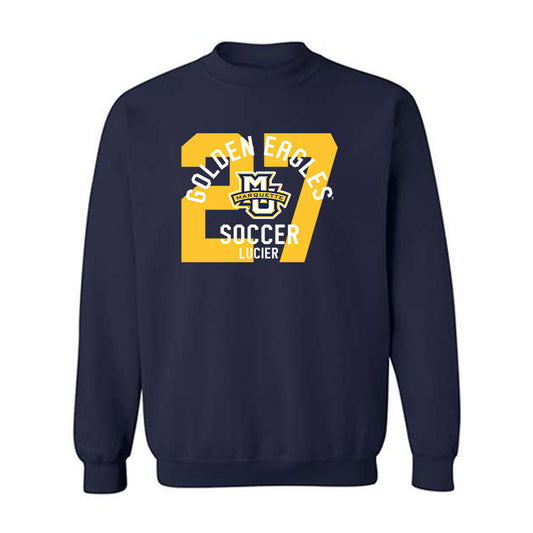 Marquette - NCAA Women's Soccer : Piper Lucier - Classic Fashion Shersey Crewneck Sweatshirt-0