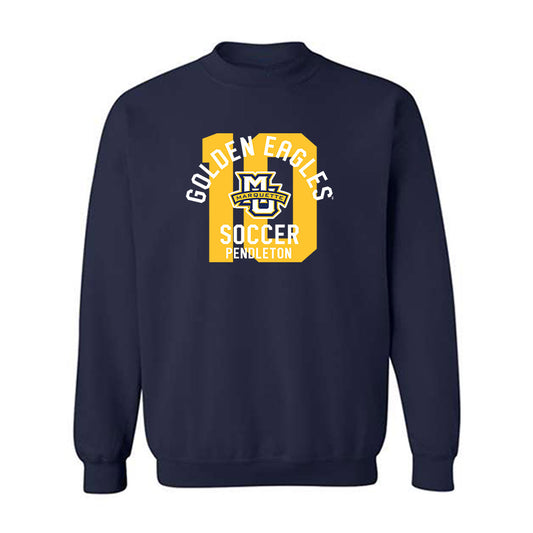 Marquette - NCAA Men's Soccer : Nico Pendleton - Classic Fashion Shersey Crewneck Sweatshirt-0