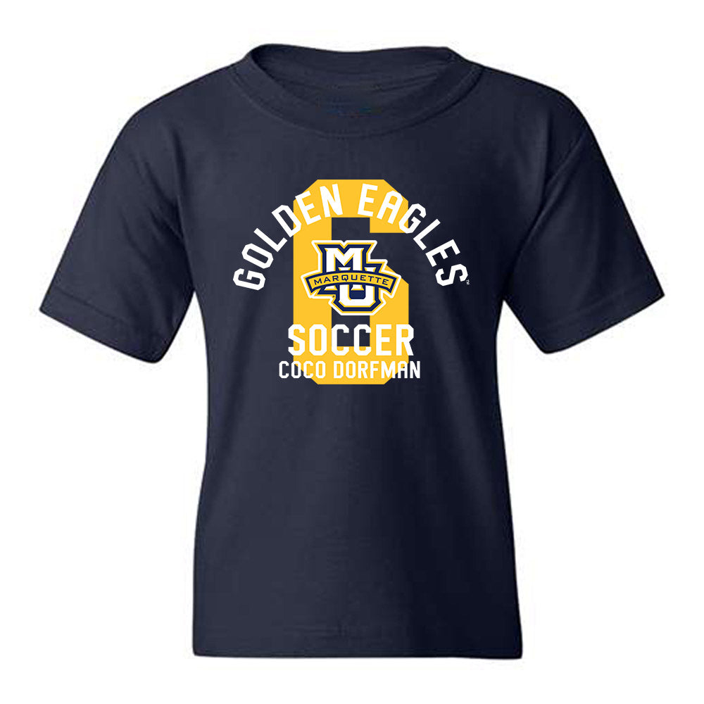 Marquette - NCAA Women's Soccer : Coco dorfman Coco dorfman - Classic Fashion Shersey Youth T-Shirt-0