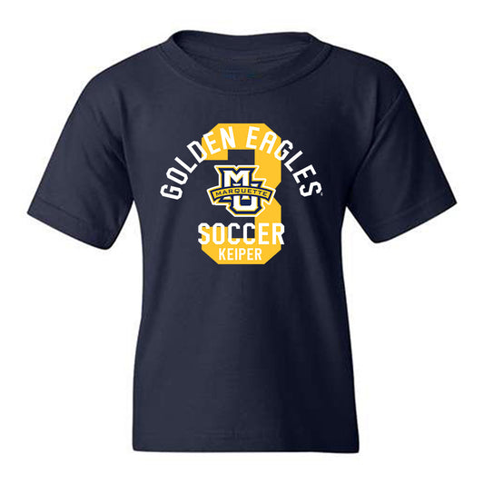 Marquette - NCAA Women's Soccer : Molly Keiper - Classic Fashion Shersey Youth T-Shirt-0