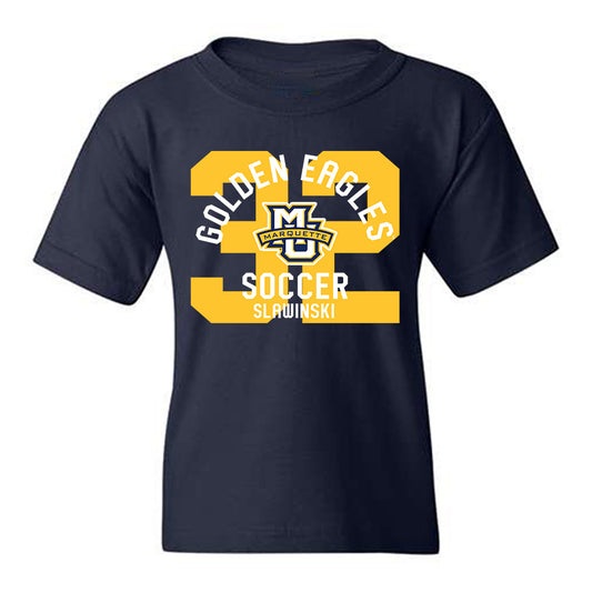 Marquette - NCAA Men's Soccer : Will Slawinski - Classic Fashion Shersey Youth T-Shirt-0