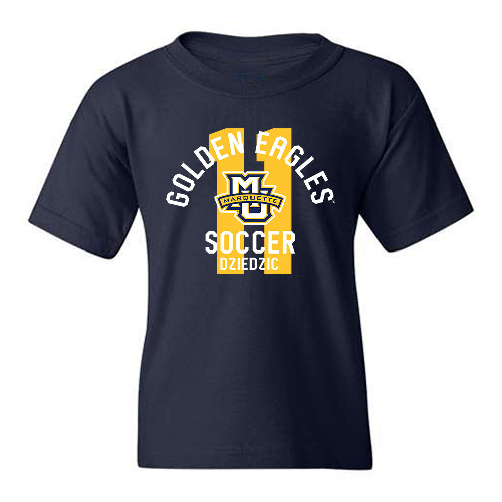 Marquette - NCAA Women's Soccer : Paige Dziedzic - Classic Fashion Shersey Youth T-Shirt-0
