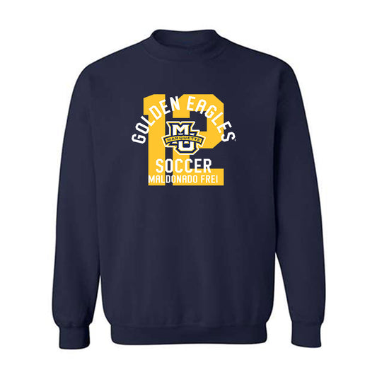 Marquette - NCAA Men's Soccer : Emilio Maldonado Frei - Classic Fashion Shersey Crewneck Sweatshirt-0