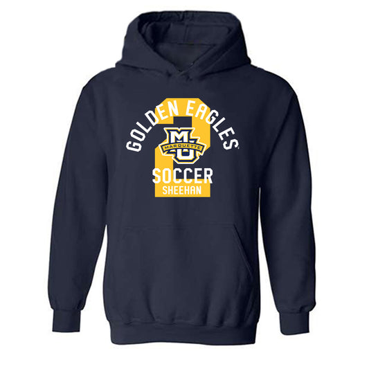 Marquette - NCAA Women's Soccer : Kaylie Sheehan - Classic Fashion Shersey Hooded Sweatshirt-0