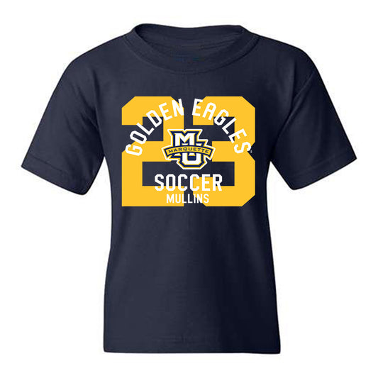 Marquette - NCAA Men's Soccer : Drew Mullins - Classic Fashion Shersey Youth T-Shirt-0