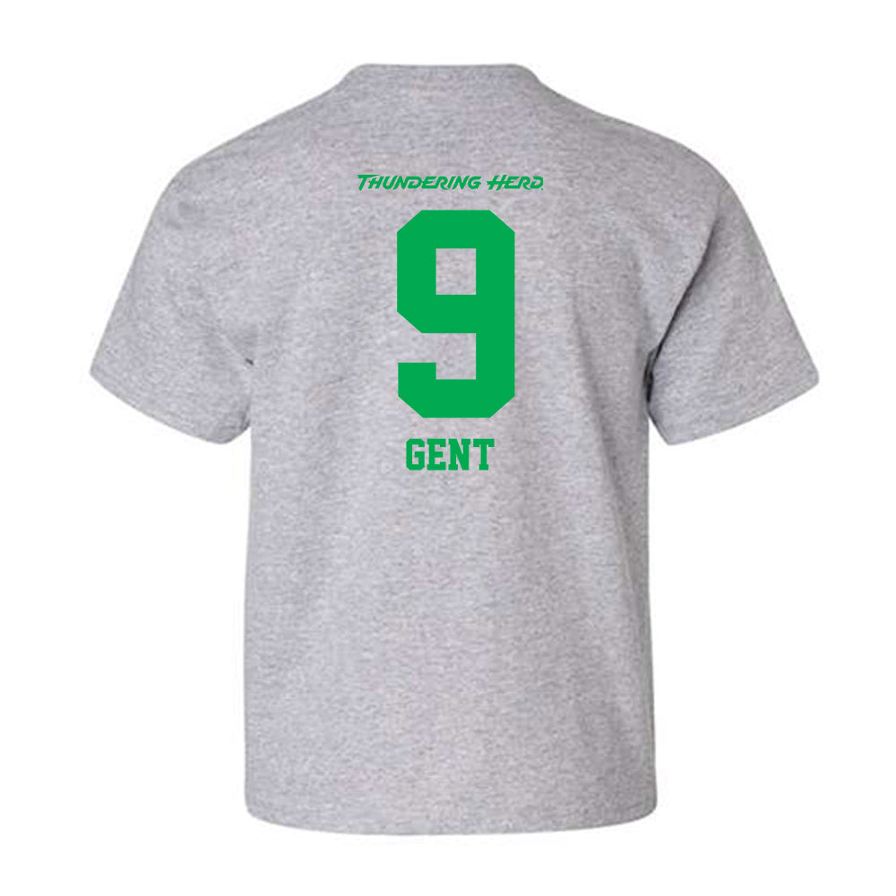 Marshall - NCAA Women's Soccer : Tiggi Gent - Youth T-Shirt-1