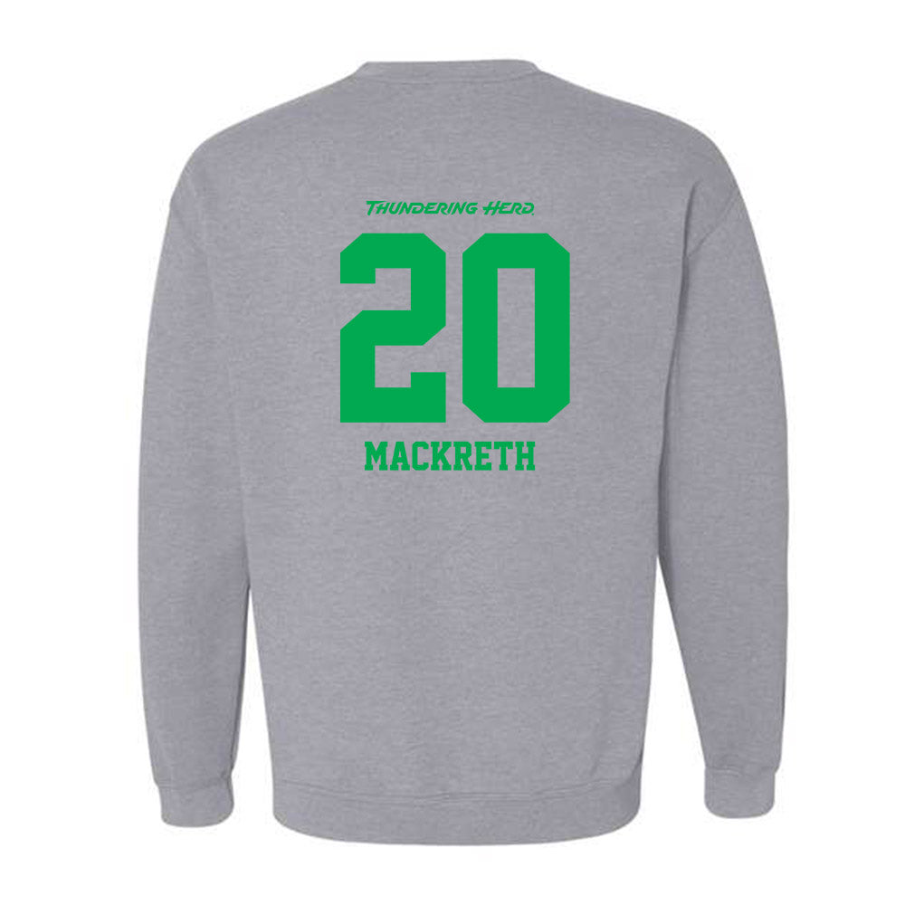 Marshall - NCAA Women's Soccer : Mackenzie Mackreth - Crewneck Sweatshirt-1