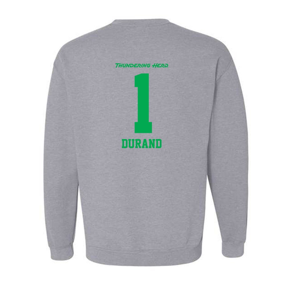 Marshall - NCAA Women's Soccer : Emma Durand - Crewneck Sweatshirt-1