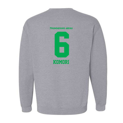 Marshall - NCAA Women's Soccer : Ami Komori - Crewneck Sweatshirt-1