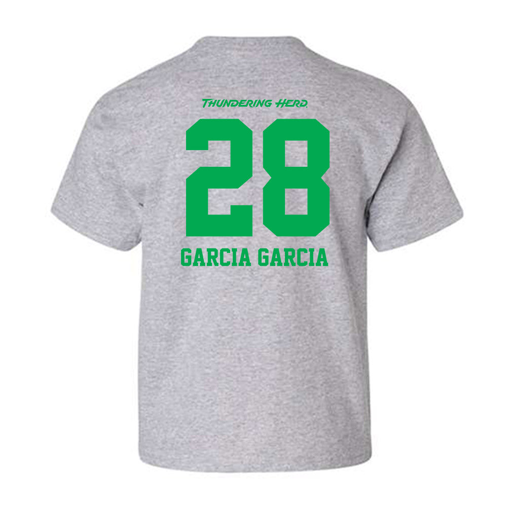 Marshall - NCAA Women's Soccer : marta garcia garcia - Youth T-Shirt-1