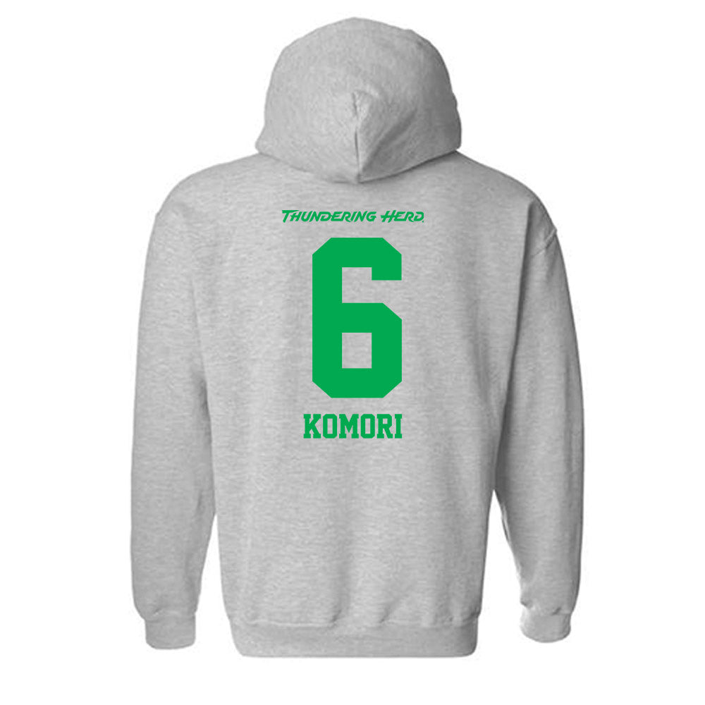 Marshall - NCAA Women's Soccer : Ami Komori - Hooded Sweatshirt-1