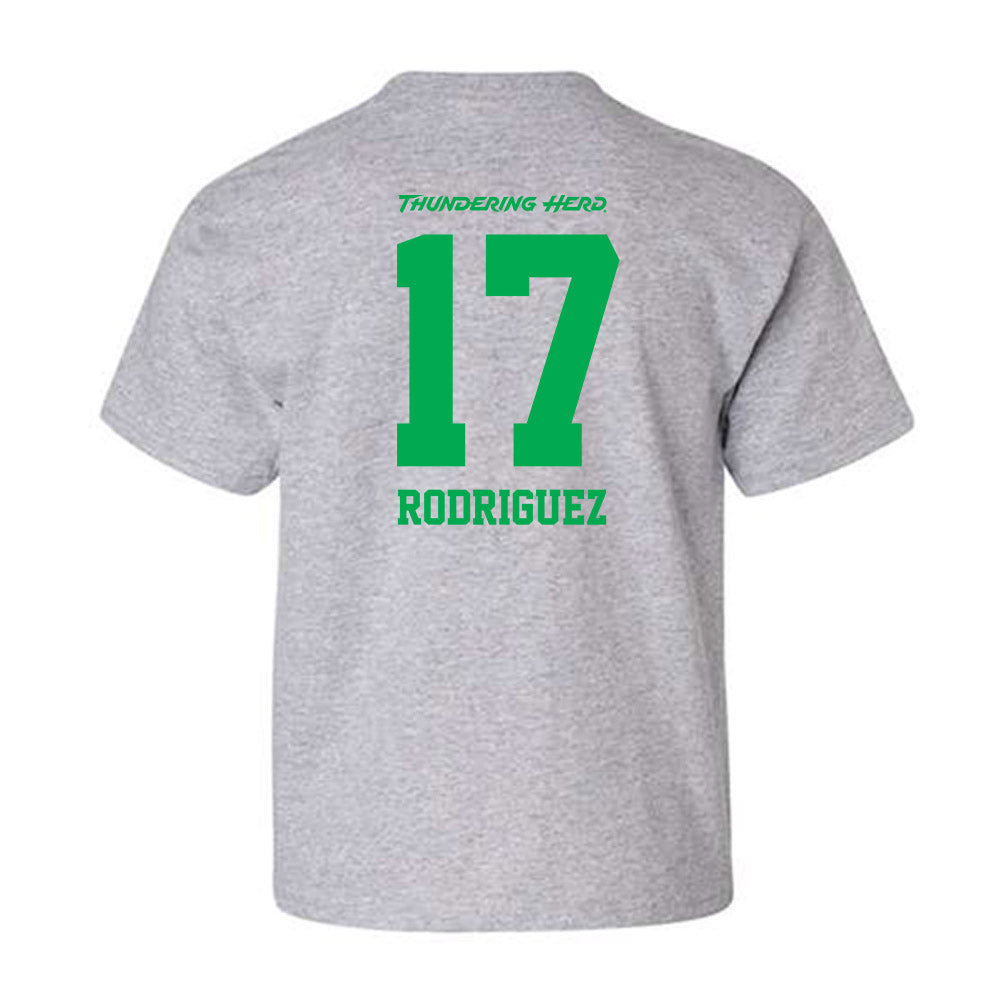 Marshall - NCAA Women's Soccer : Laura Rodriguez - Youth T-Shirt-1