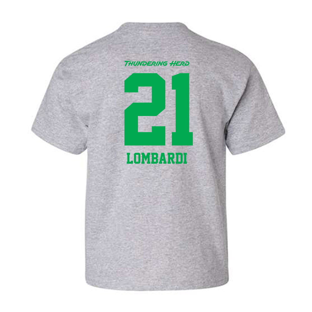 Marshall - NCAA Women's Soccer : Delfina Lombardi - Youth T-Shirt-1