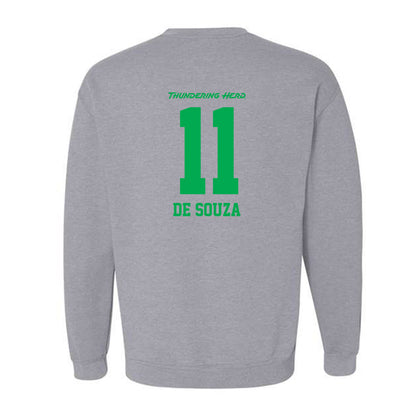 Marshall - NCAA Women's Soccer : Geovanna De Souza - Crewneck Sweatshirt-1