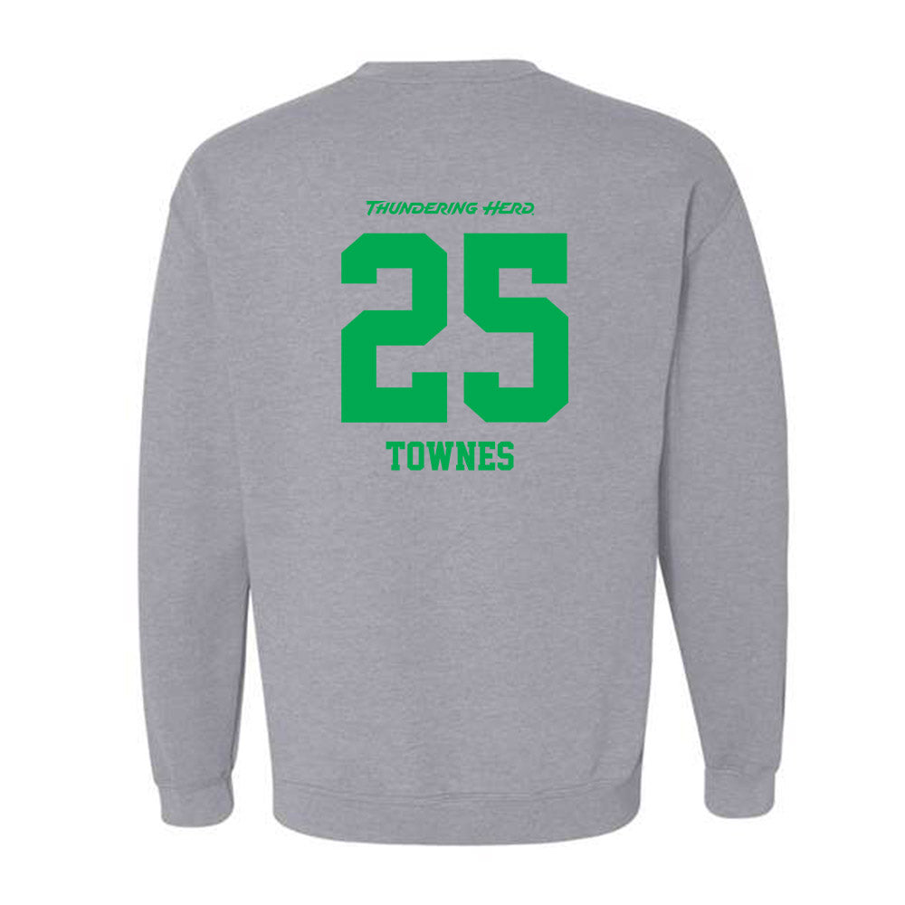 Marshall - NCAA Women's Soccer : Madison Townes - Crewneck Sweatshirt-1