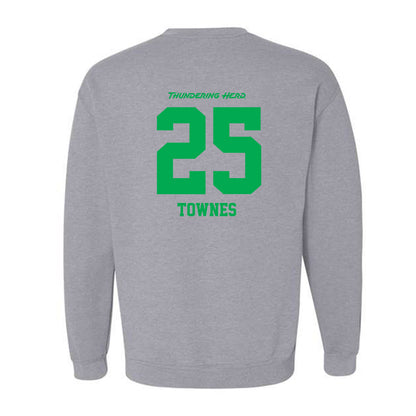 Marshall - NCAA Women's Soccer : Madison Townes - Crewneck Sweatshirt-1