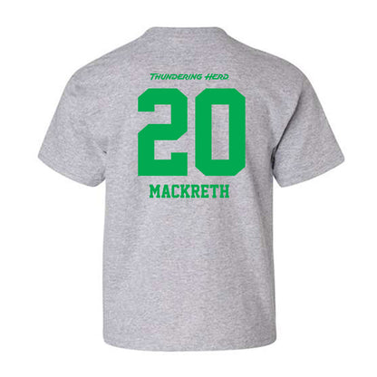 Marshall - NCAA Women's Soccer : Mackenzie Mackreth - Youth T-Shirt-1