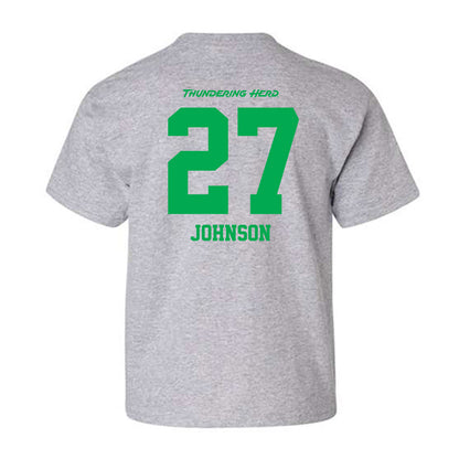 Marshall - NCAA Women's Soccer : Ruby Johnson - Youth T-Shirt-1