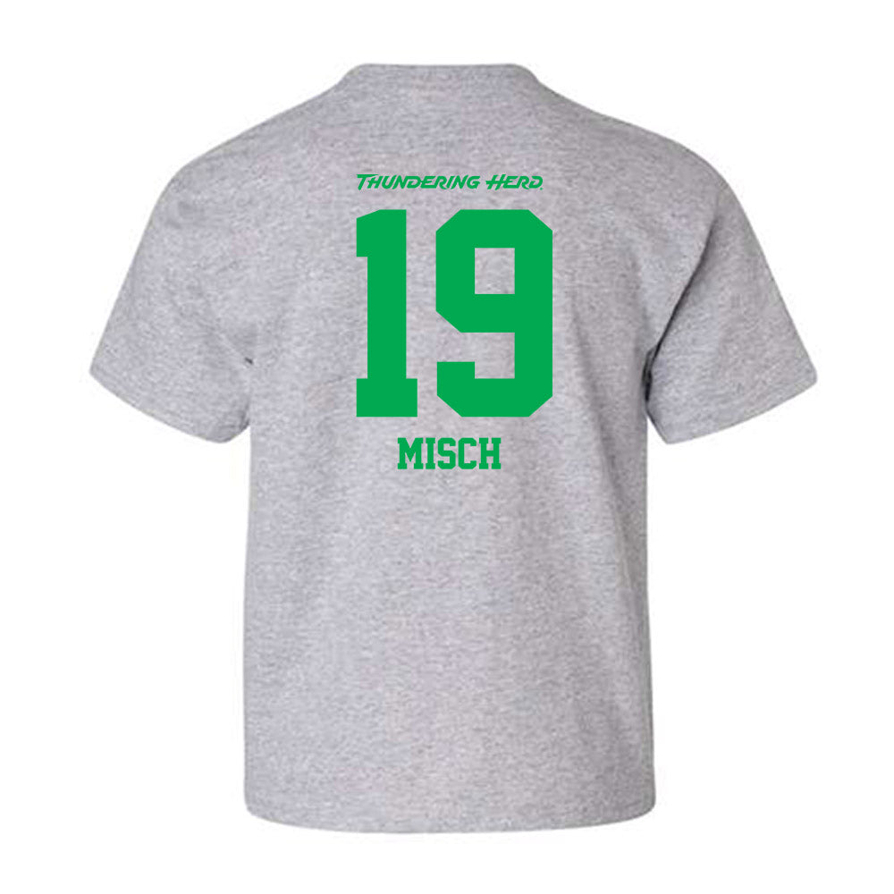 Marshall - NCAA Women's Soccer : Lea Misch - Youth T-Shirt-1
