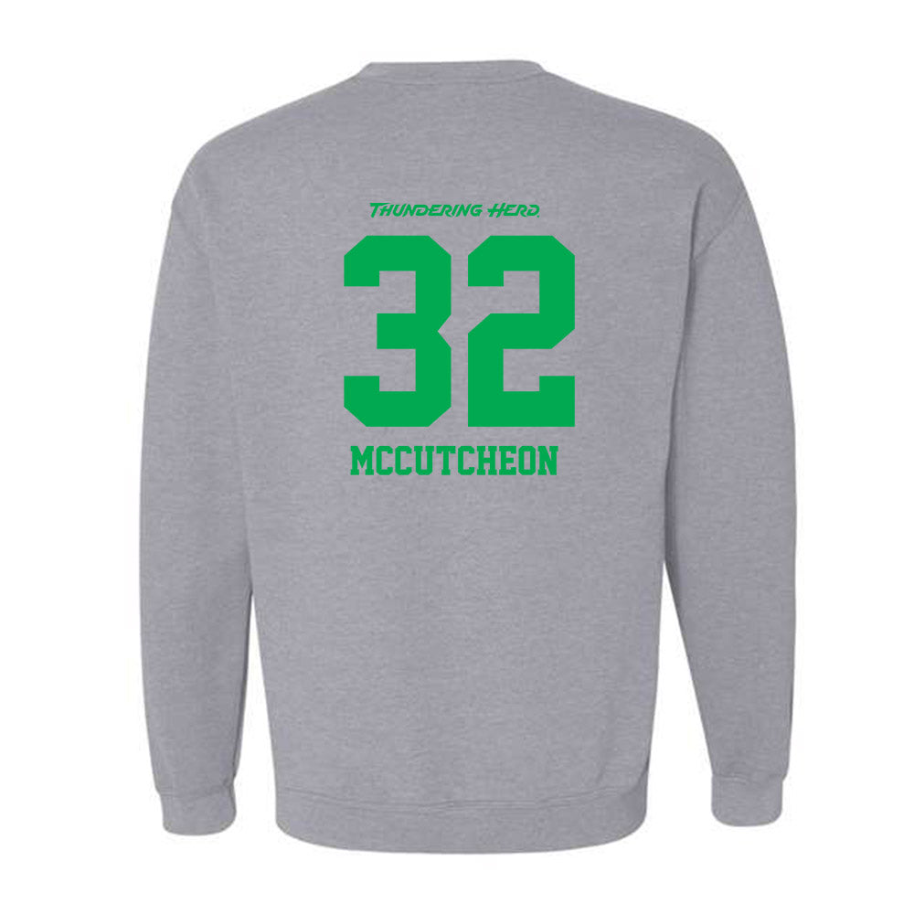 Marshall - NCAA Women's Soccer : Katie McCutcheon - Crewneck Sweatshirt-1