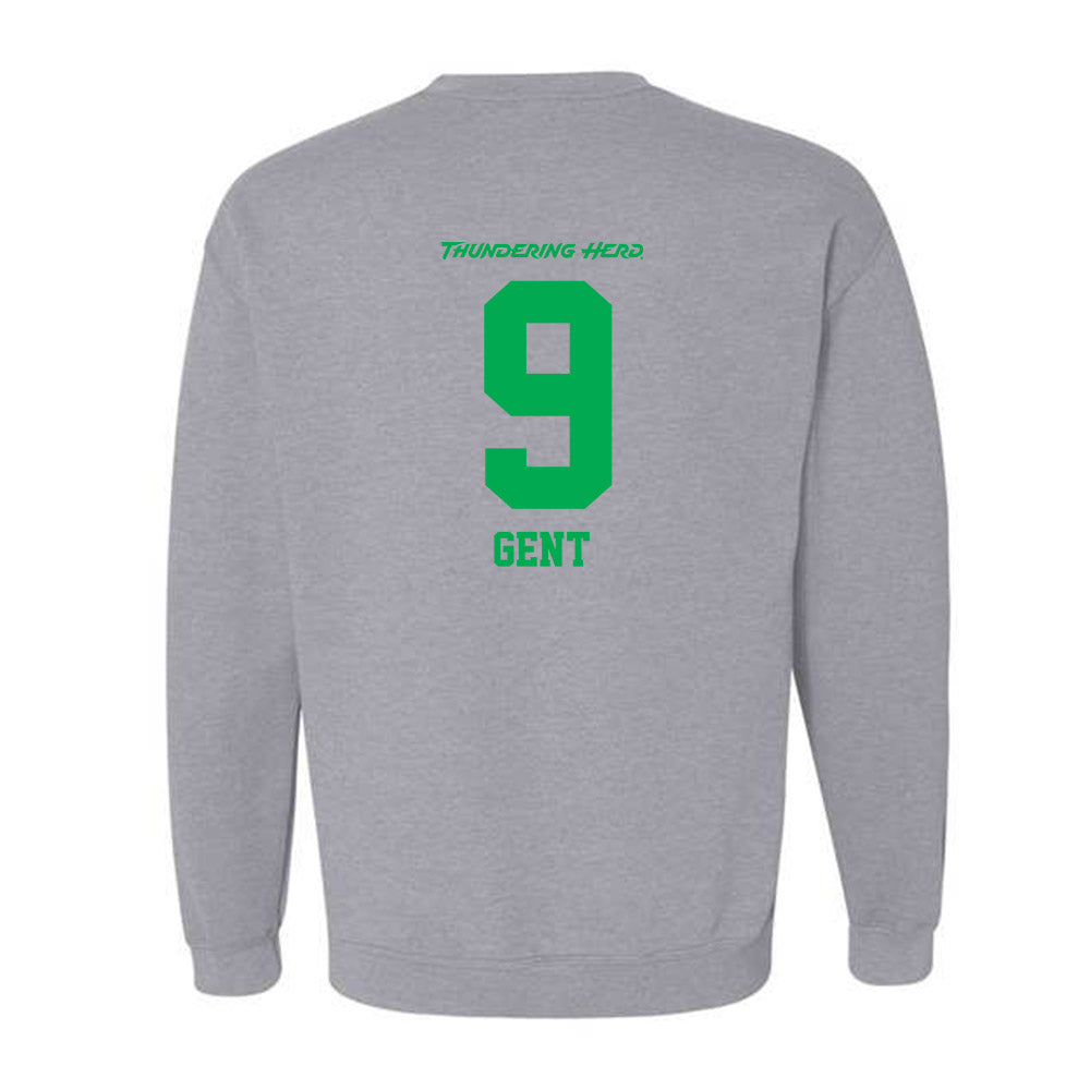 Marshall - NCAA Women's Soccer : Tiggi Gent - Crewneck Sweatshirt-1