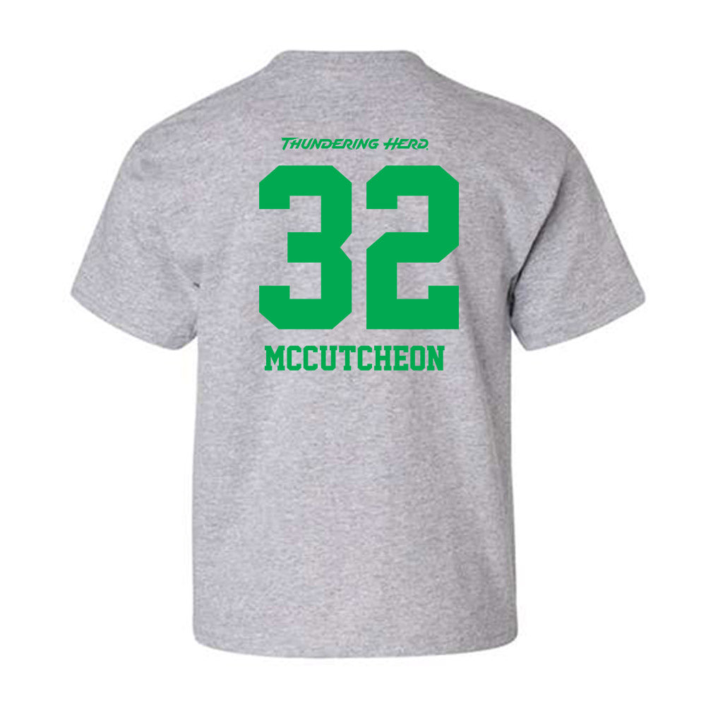 Marshall - NCAA Women's Soccer : Katie McCutcheon - Youth T-Shirt-1