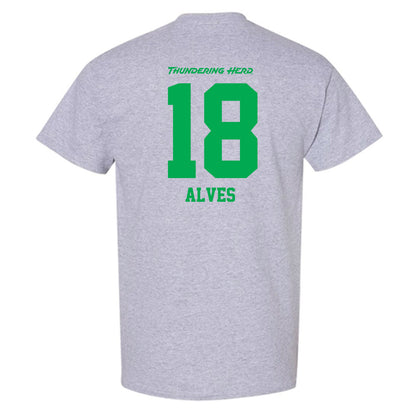 Marshall - NCAA Women's Soccer : Marcella Alves - T-Shirt-1
