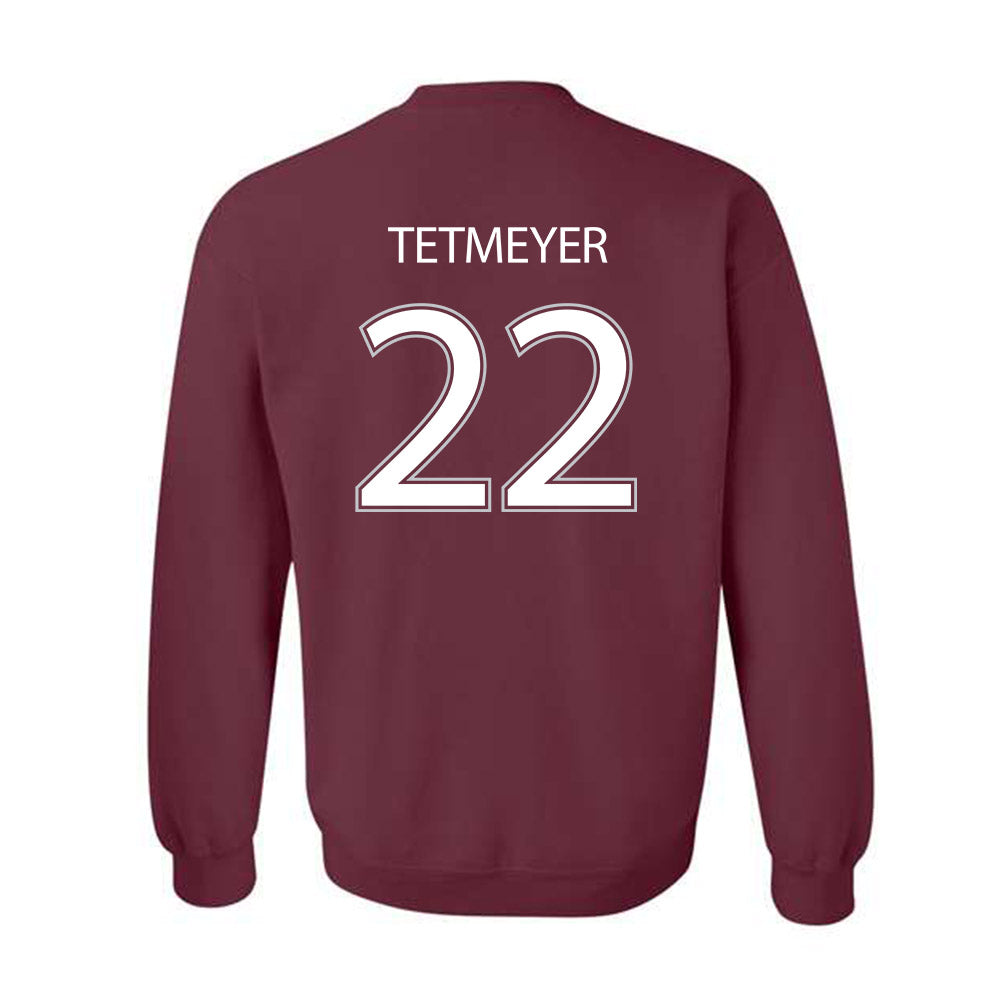 Mississippi State - NCAA Women's Soccer : Liesel Tetmeyer - Sports Shersey Crewneck Sweatshirt-1