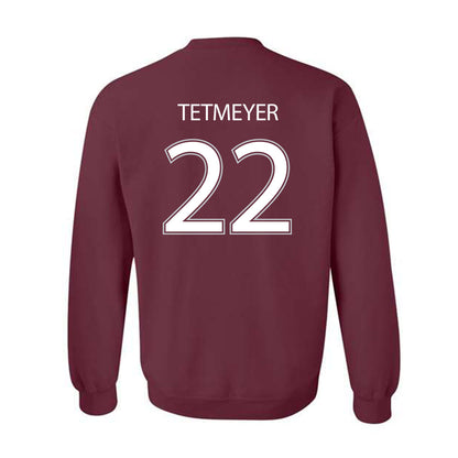 Mississippi State - NCAA Women's Soccer : Liesel Tetmeyer - Sports Shersey Crewneck Sweatshirt-1