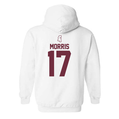 Mississippi State - NCAA Women's Soccer : Reganne Morris - Replica Shersey Hooded Sweatshirt-1