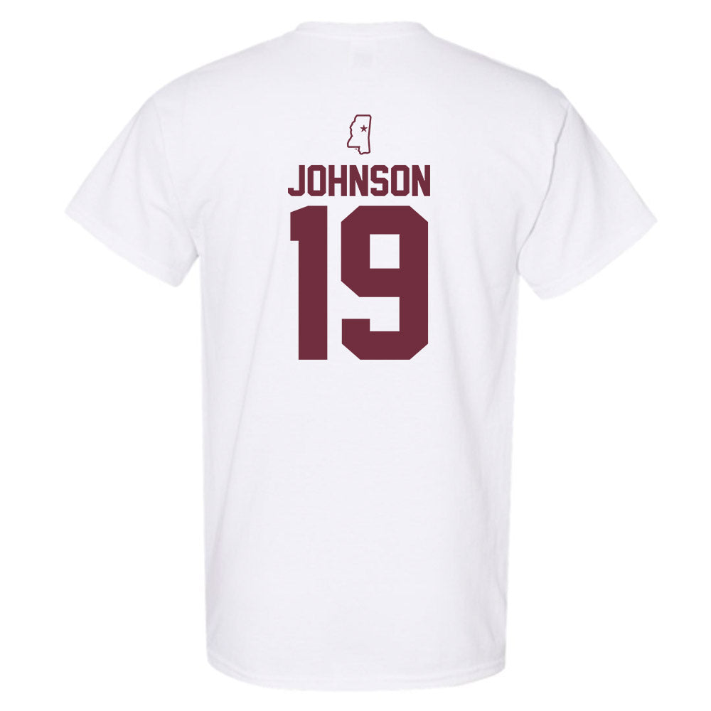Mississippi State - NCAA Women's Soccer : Hailey Johnson - Replica Shersey T-Shirt-1