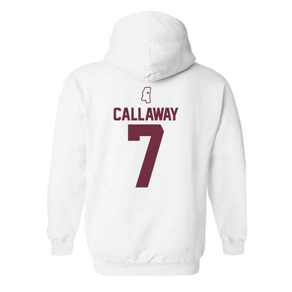 Mississippi State - NCAA Women's Soccer : Savannah Callaway - Replica Shersey Hooded Sweatshirt-1
