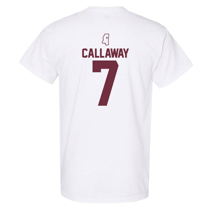 Mississippi State - NCAA Women's Soccer : Savannah Callaway - Replica Shersey T-Shirt-1