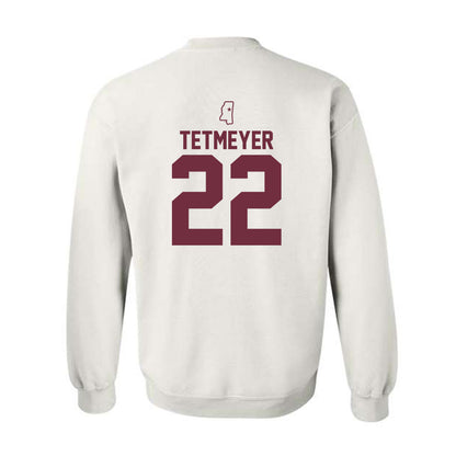 Mississippi State - NCAA Women's Soccer : Liesel Tetmeyer - Replica Shersey Crewneck Sweatshirt-1