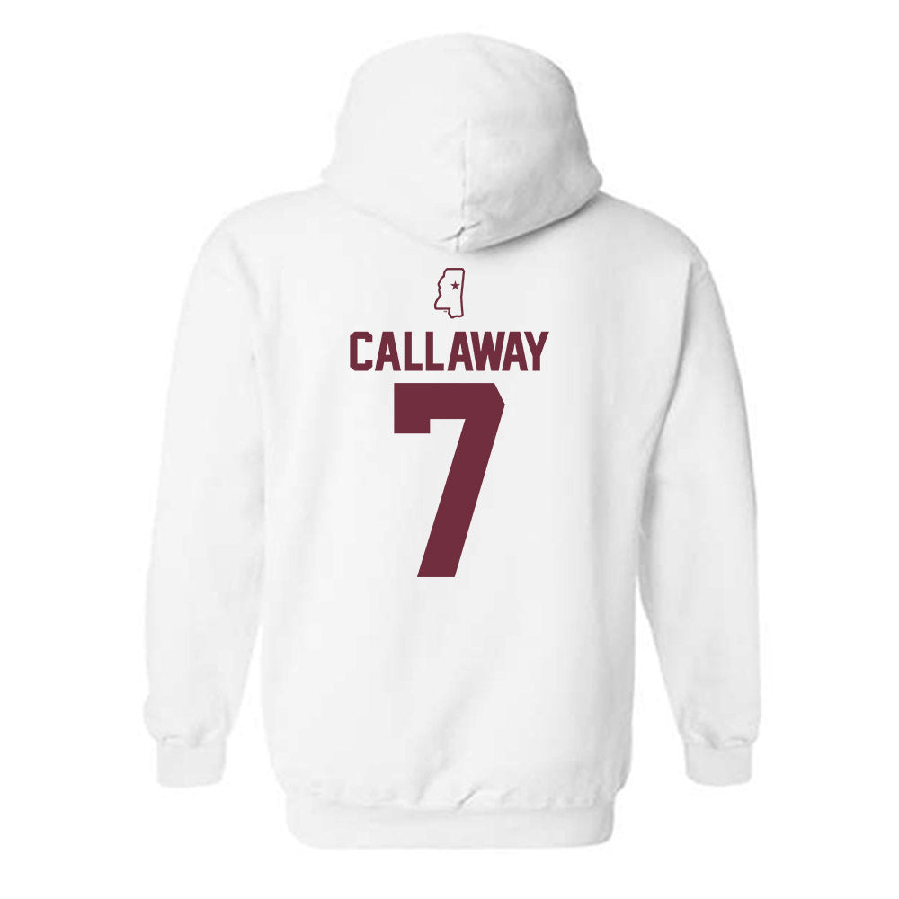 Mississippi State - NCAA Women's Soccer : Savannah Callaway - Replica Shersey Hooded Sweatshirt-1