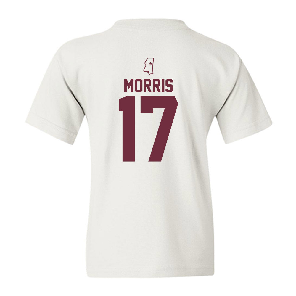 Mississippi State - NCAA Women's Soccer : Reganne Morris - Replica Shersey Youth T-Shirt-1