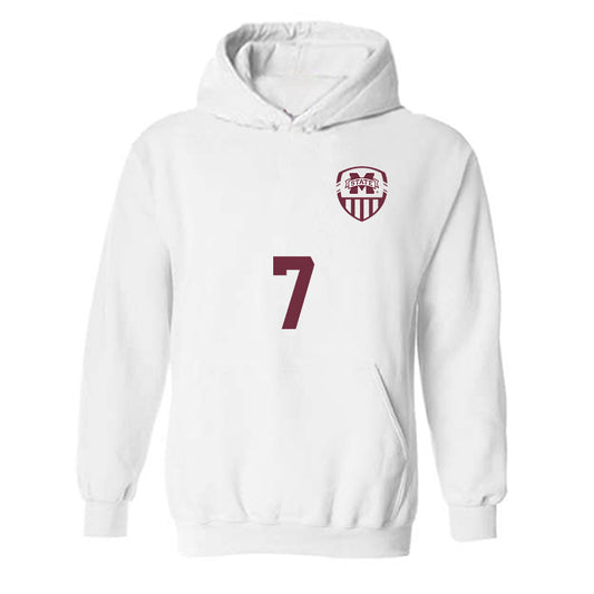 Mississippi State - NCAA Women's Soccer : Savannah Callaway - Replica Shersey Hooded Sweatshirt-0