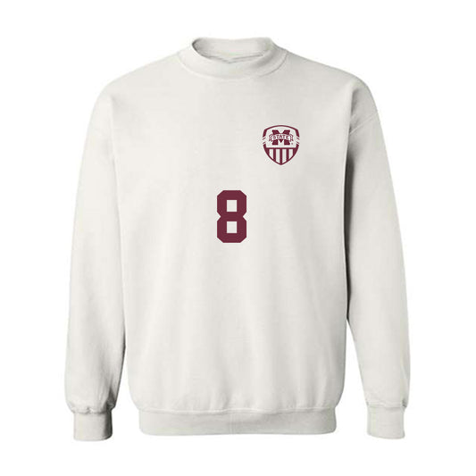 Mississippi State - NCAA Women's Soccer : Rebeka Vega - Replica Shersey Crewneck Sweatshirt-0