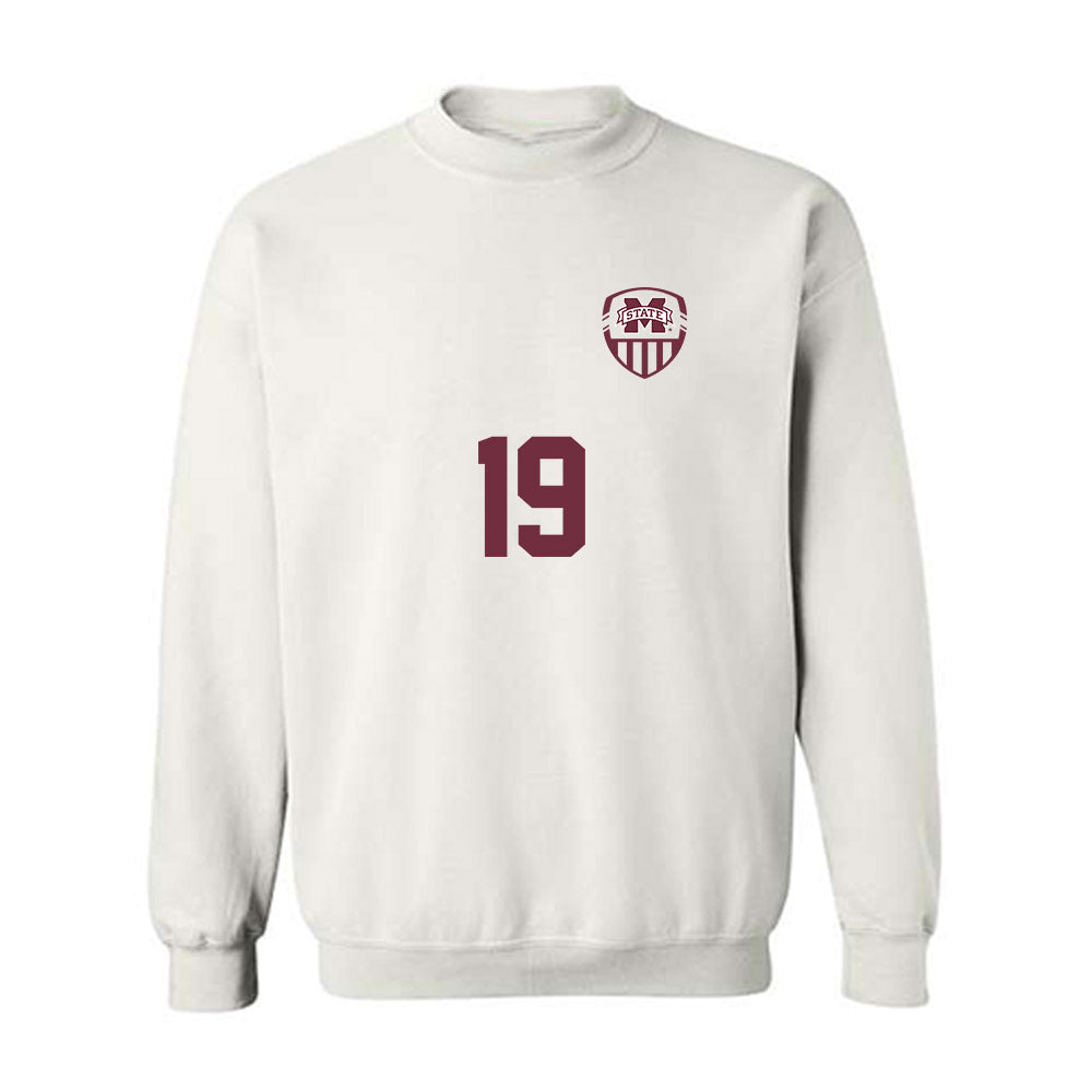 Mississippi State - NCAA Women's Soccer : Hailey Johnson - Replica Shersey Crewneck Sweatshirt-0