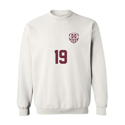 Mississippi State - NCAA Women's Soccer : Hailey Johnson - Replica Shersey Crewneck Sweatshirt-0