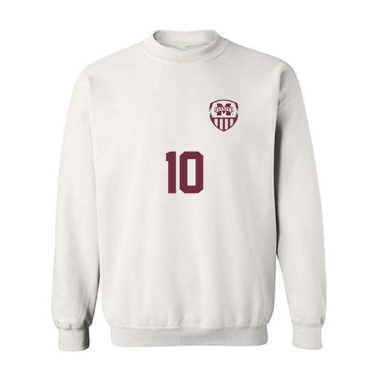 Mississippi State - NCAA Women's Soccer : Ellett Smith - Replica Shersey Crewneck Sweatshirt-0