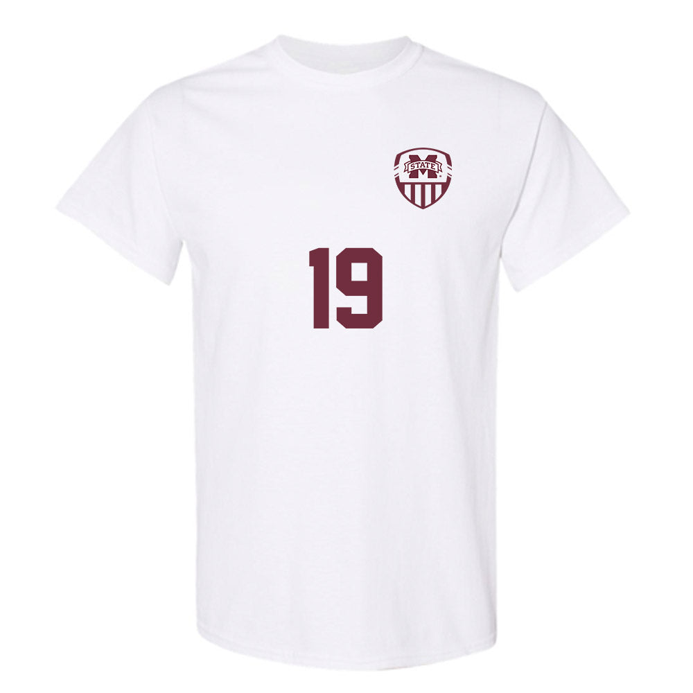Mississippi State - NCAA Women's Soccer : Hailey Johnson - Replica Shersey T-Shirt-0